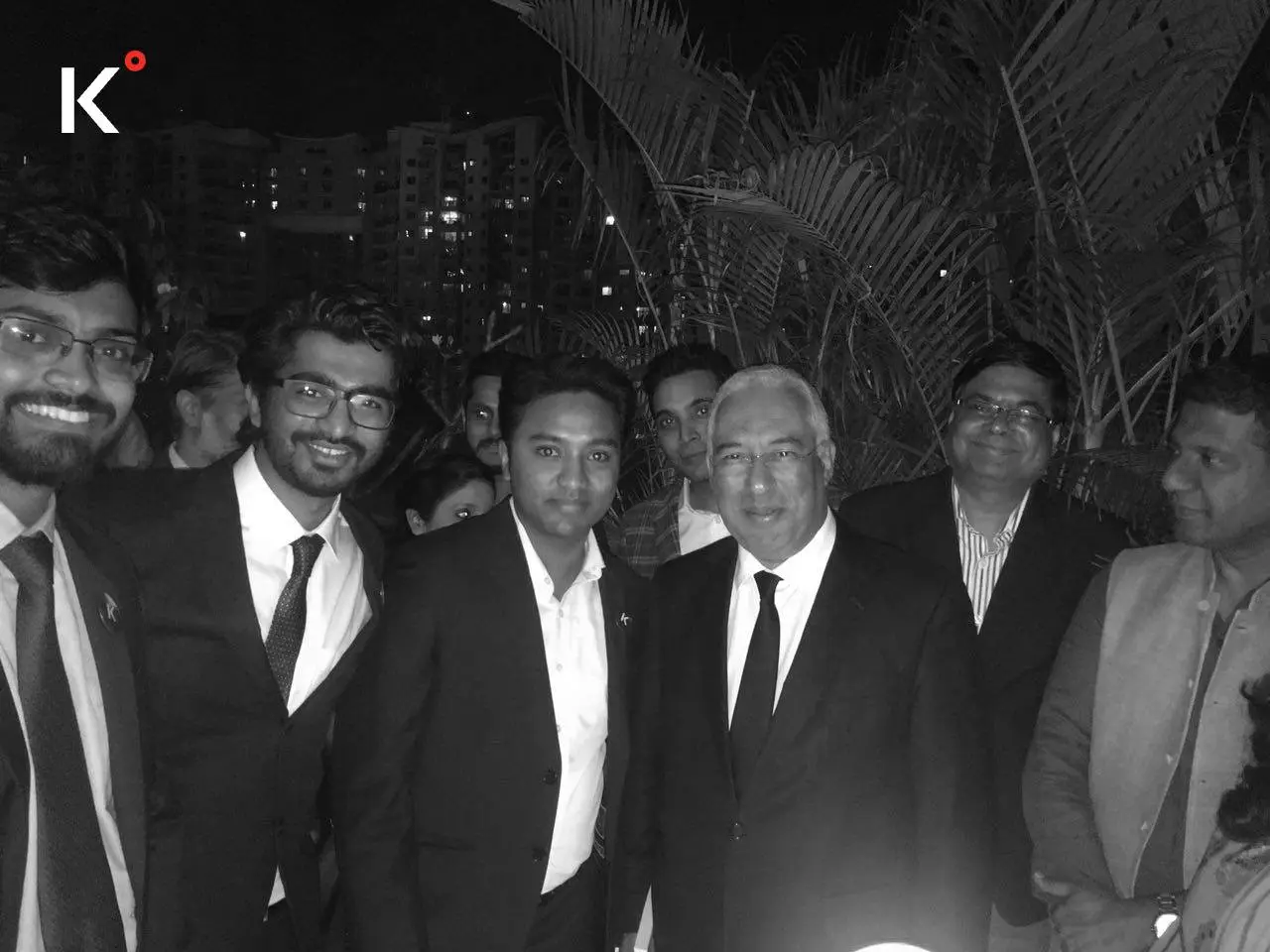 With Portugal's former PM António Costa. Building bridges between governments and founders